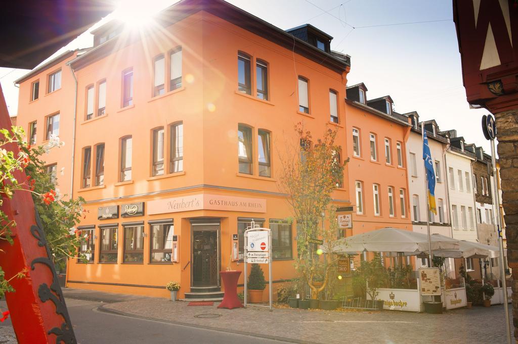 Neubert'S Gasthaus Am Rhein Lahnstein Zewnętrze zdjęcie